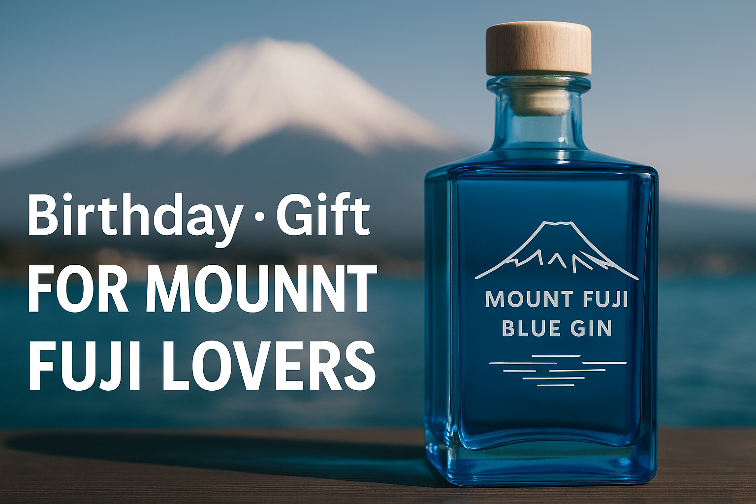 富士山登山×クラフトジン好きにオススメ！富士山ブルージン！